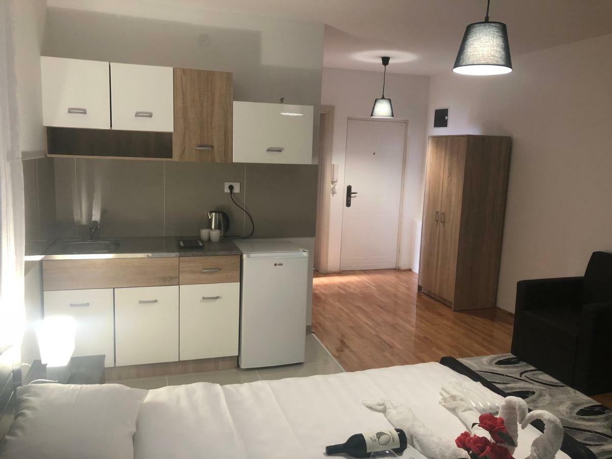 Airport Rest Apartments Belgrado Buitenkant foto